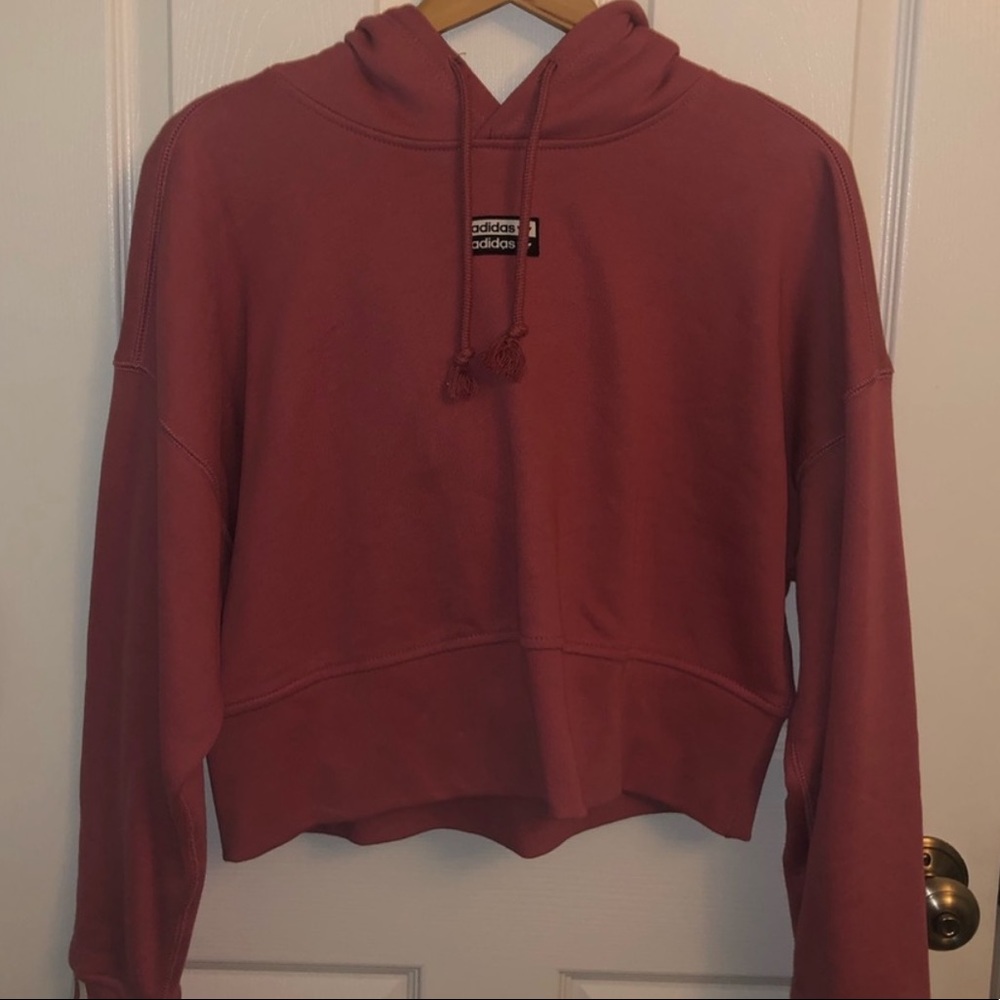 Adidas Cropped Hoodie